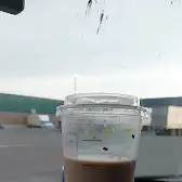 Tim Hortons storefront and interior at 95 Harrisville Blvd, Moncton, NB