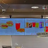Tim Hortons storefront and interior at 1166 Mountain Rd, Moncton, NB