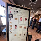 Tim Hortons storefront and interior at 3 Gateway Dr, Oromocto, NB