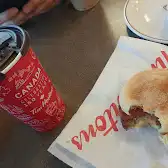 Tim Hortons storefront and interior at 5 Route 172, Upper Letang, NB