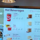 Tim Hortons storefront and interior at 1047 Barrington St, Halifax, NS
