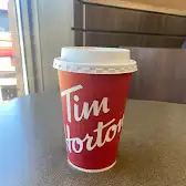 Tim Hortons storefront and interior at 226 Essa Rd, Barrie, ON