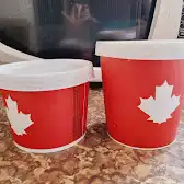 Tim Hortons storefront and interior at 581 Notre Dame, Belle River, ON