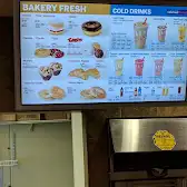 Tim Hortons storefront and interior at 400 Queen St West, Brampton, ON