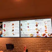 Tim Hortons storefront and interior at 177 Paris Rd, Brantford, ON