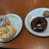 Tim Hortons storefront and interior at 20 Keil Dr S, Chatham, ON