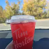 Tim Hortons storefront and interior at 701 Centre St, Espanola, ON