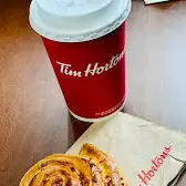 Tim Hortons storefront and interior at 95 - Blandford St, Innerkip, ON