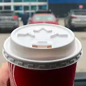 Tim Hortons storefront and interior at 2960 Kingsway Dr, Kitchener, ON