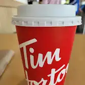 Tim Hortons storefront and interior at 4467 Major Mackenzie Drive E., Markham, ON