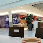 Tim Hortons storefront and interior at 5000 Hwy 7 E, Markham, ON