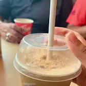 Tim Hortons storefront and interior at 7828 Kennedy Rd, Markham, ON