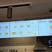 Tim Hortons storefront and interior at 632 Burnhamthorpe Rd West, Mississauga, ON