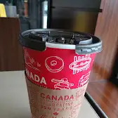 Tim Hortons storefront and interior at 2215 Erin Mills Parkway, Mississauga, ON
