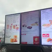 Tim Hortons storefront and interior at 2427 Cawthra Rd, Mississauga, ON