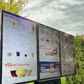 Tim Hortons storefront and interior at 3476 Glen Erin Drive, Mississauga, ON