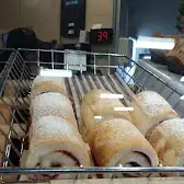 Tim Hortons storefront and interior at 4530 Erin Mills Parkway, Mississauga, ON