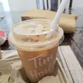 Tim Hortons storefront and interior at 6075 Creditview Rd, Mississauga, ON