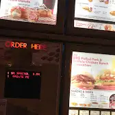 Tim Hortons storefront and interior at 1900 O'connor Dr, North York, ON