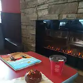 Tim Hortons storefront and interior at 1384 Baseline Rd, Ottawa, ON