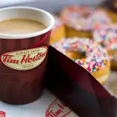 Tim Hortons storefront and interior at 1611 Bank St, Ottawa, ON