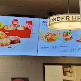 Tim Hortons storefront and interior at 1306 - Bayly St Inside Pickering Go Station, Pickering, ON