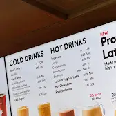 Tim Hortons storefront and interior at 60 Tuxedo Court, Scarborough, ON
