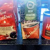 Tim Hortons storefront and interior at 1571 Sandhurst Circle, Scarborough, ON