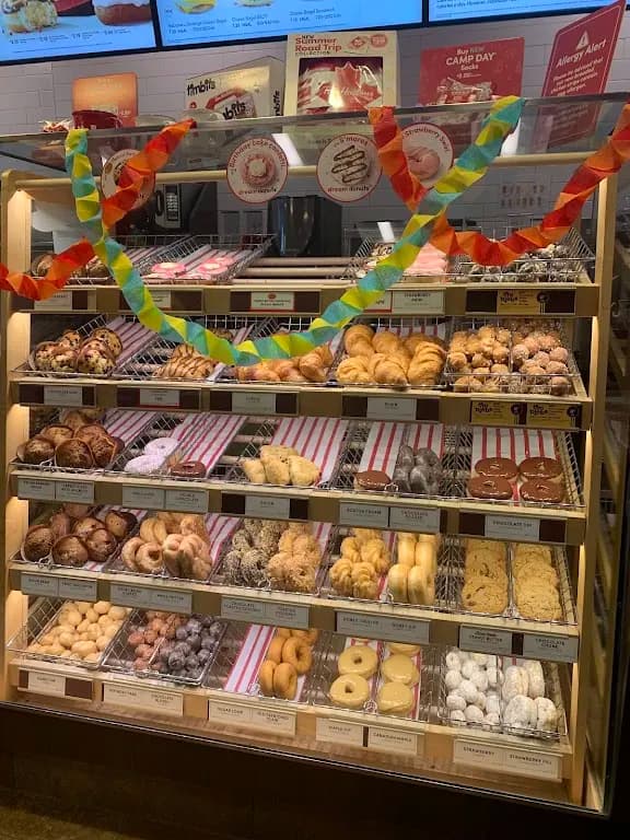 Tim Hortons storefront and interior at 5641 Steeles Ave East, Scarborough, ON