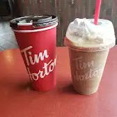 Tim Hortons storefront and interior at 54 Goderich St W, Seaforth, ON