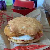 Tim Hortons storefront and interior at 76 Beckwith St N, Smiths Falls, ON