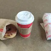 Tim Hortons storefront and interior at 212 Welland Ave, St Catharines, ON