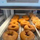 Tim Hortons storefront and interior at 280 Elm St, St Thomas, ON