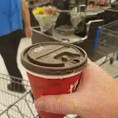 Tim Hortons storefront and interior at 1204 Talbot St, St Thomas, ON