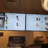 Tim Hortons storefront and interior at 10 Dundas St E Suite 104, Toronto, ON