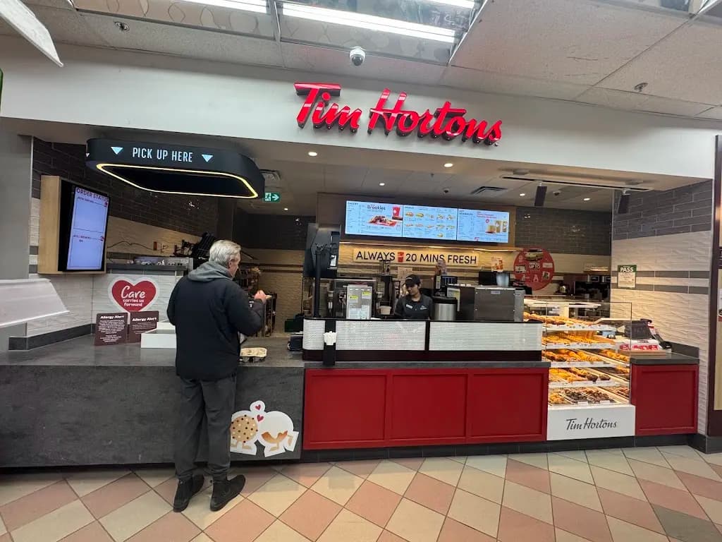 Tim Hortons storefront and interior at 40 - Asquith Ave, Toronto, ON