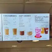 Tim Hortons storefront and interior at 249 Queens Quay West, Toronto, ON