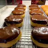Tim Hortons storefront and interior at 1256 dundas st w, Toronto, ON