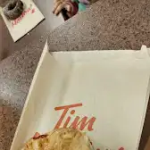 Tim Hortons storefront and interior at 1480 Queen St West, Toronto, ON
