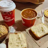 Tim Hortons storefront and interior at 2150 Bloor St West, Toronto, ON