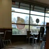 Tim Hortons storefront and interior at 130 Queen St North, Tottenham, ON