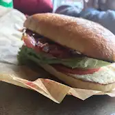Tim Hortons storefront and interior at 9950 Tecumseh Rd E, Windsor, ON