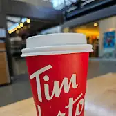 Tim Hortons storefront and interior at 7500, Boul Des Galeries-danjou, Anjou, QC