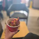 Tim Hortons storefront and interior at 800 Av Taniata, Levis, QC