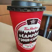 Tim Hortons storefront and interior at 255 25e Ave, St-eustache, QC