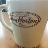 Tim Hortons storefront and interior at 1410 Route 117, Val-david, QC
