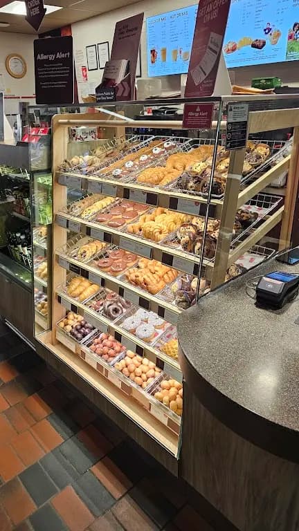 Tim Hortons storefront and interior at 9 Campus Dr, Tunnel, Saskatoon, SK