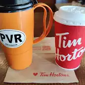 Tim Hortons storefront and interior at 1060 Sims Ave, Weyburn, SK