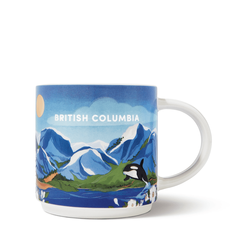 16oz Ceramic Mug – British Columbia