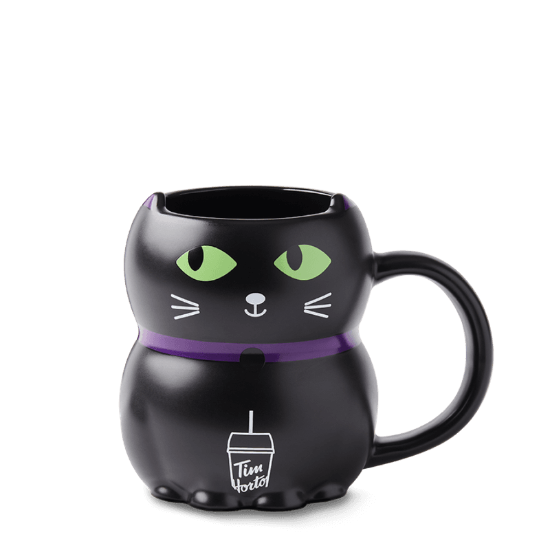 20oz Figural Mug - Black Cat